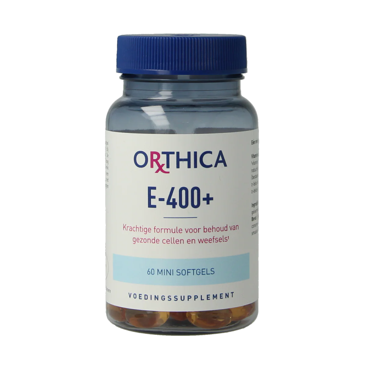 Orthica Vitamine E-400+ 60.00 Softgels