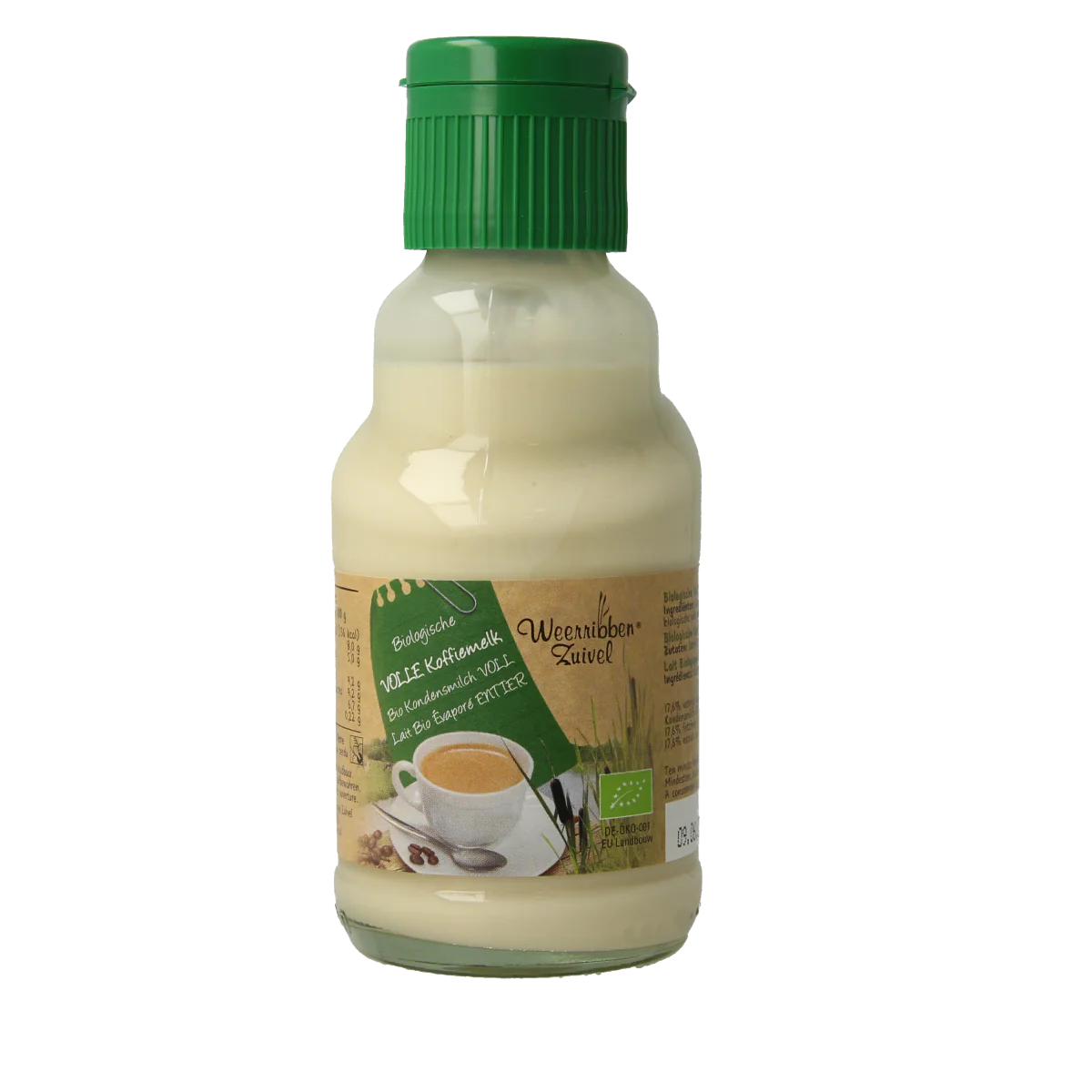 Weerribben Koffiemelk vol bio 160.00 Milliliter