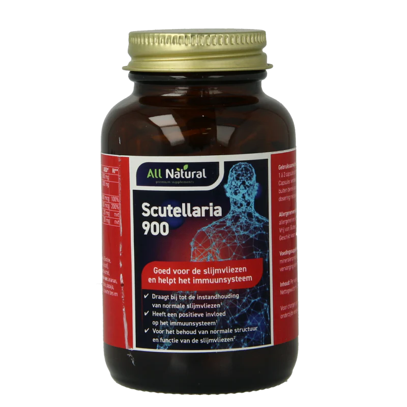 All Natural Scutellaria 60 Capsules