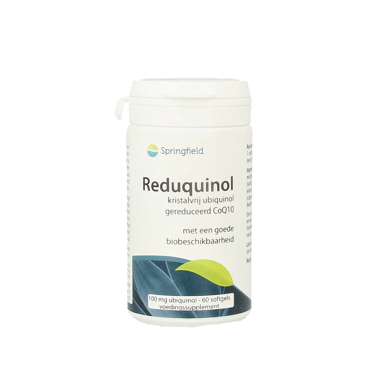 Springfield Reduquinol 100mg potje 60.00 Softgels