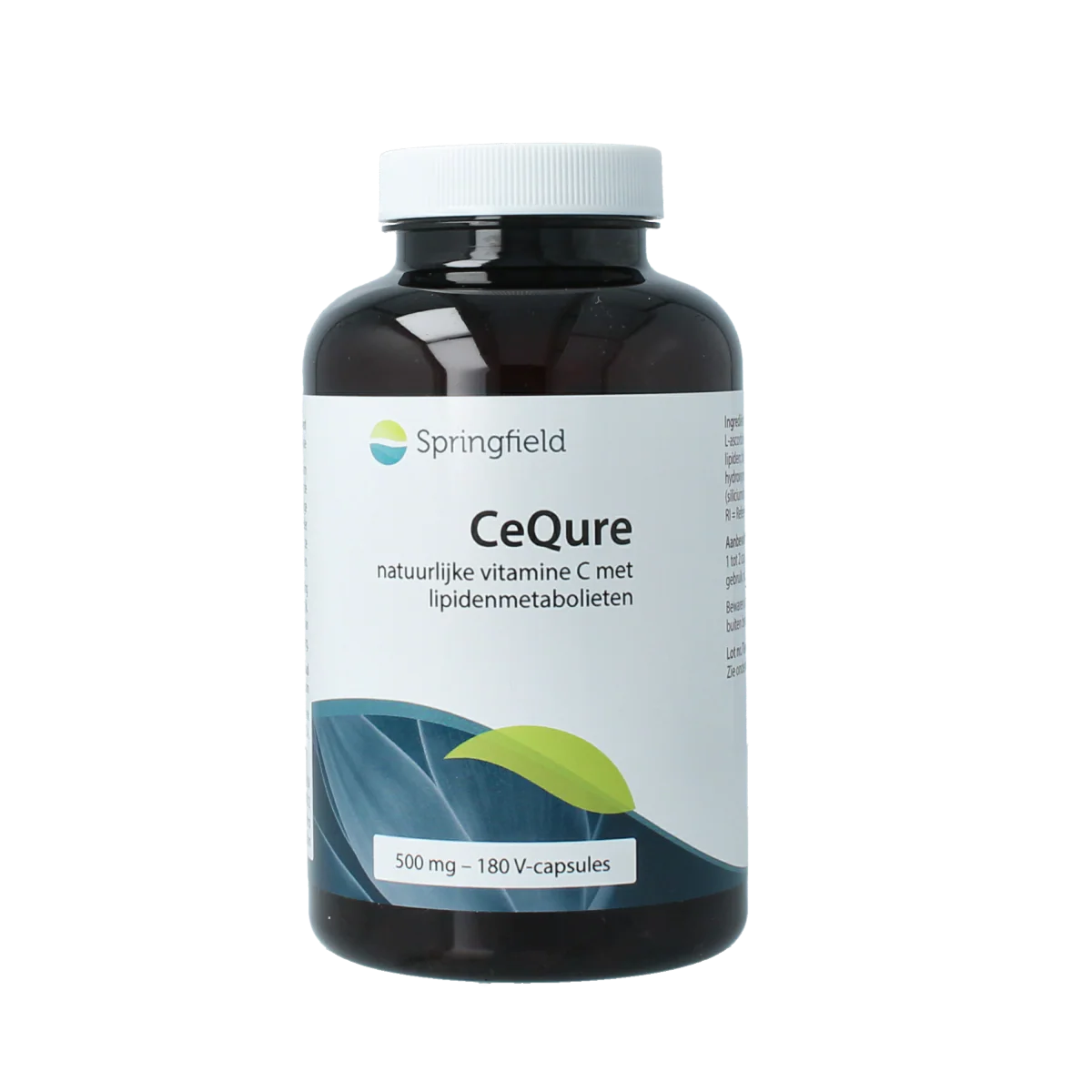 Springfield Cequre 500mg vitamine C 180.00 Vegetarische capsules