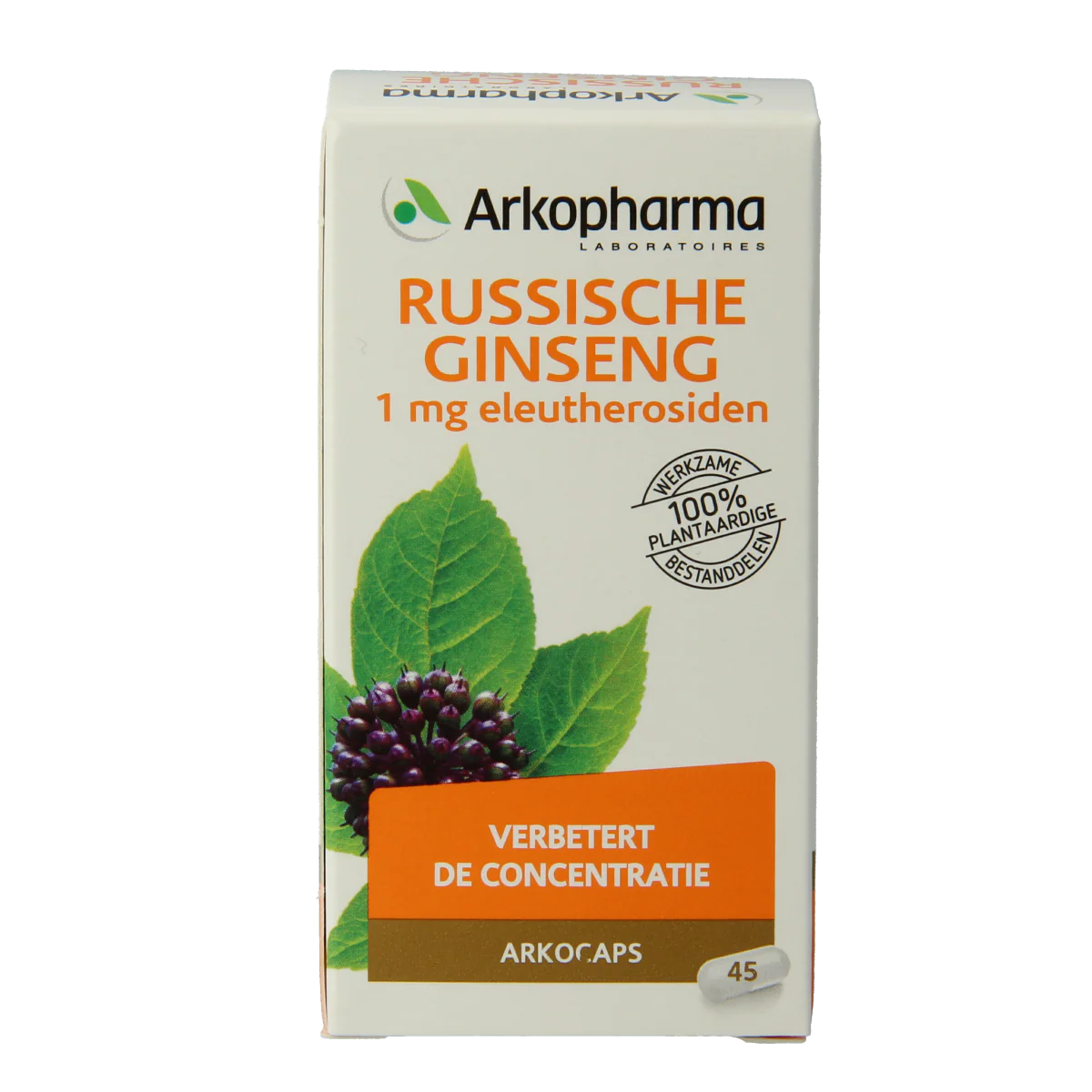 Arkocaps Russische ginseng bio 45.00 Capsules
