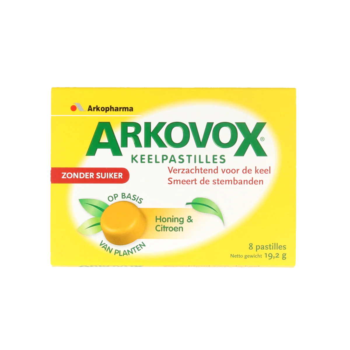 Arkovox Honing citroen keelpastilles 8.00 Pastilles