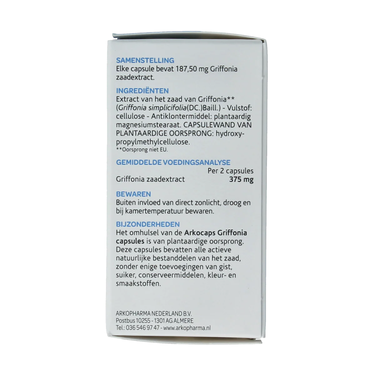 Arkocaps Griffonia 40.00 Capsules