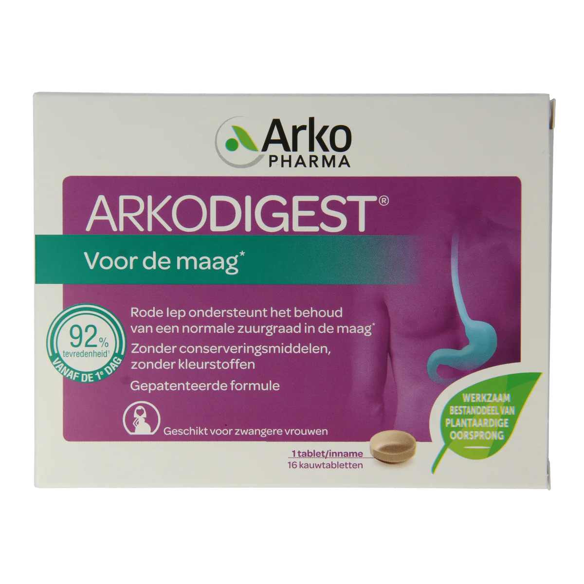 Arkocaps Arkodigest 16.00 Kauwtabletten