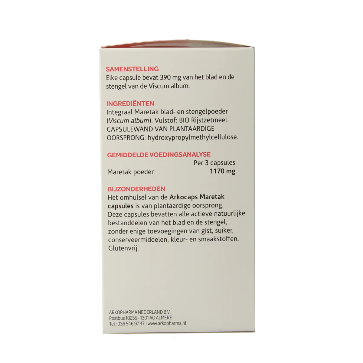 Arkocaps Maretak 150.00 Capsules