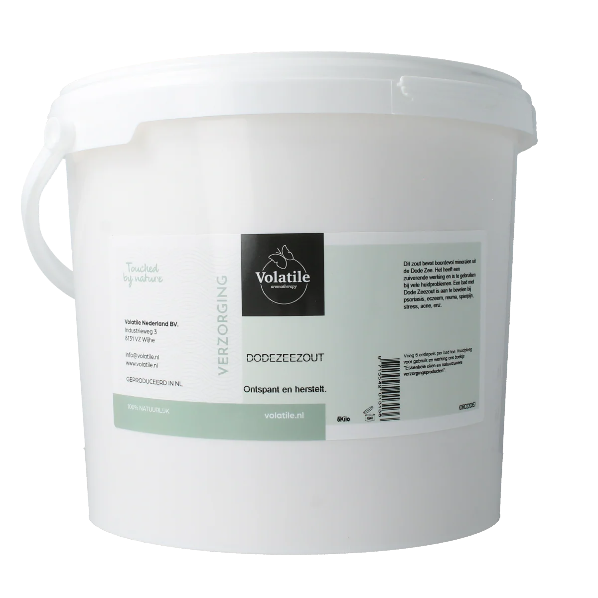 Volatile Dode zeezout 5.00 Kilogram