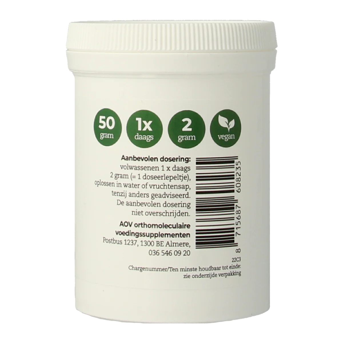AOV 823 D-Mannose poeder 50.00 Gram