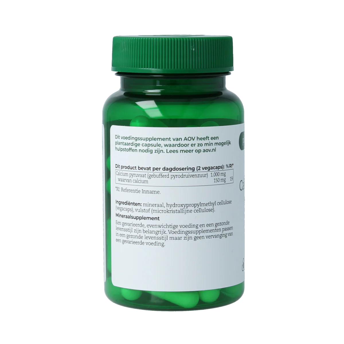 AOV 502 Calcium pyruvaat 60.00 Vegetarische capsules