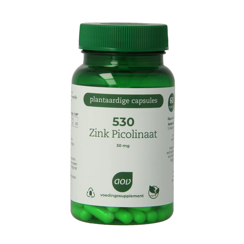 AOV 530 Zink picolinaat 60 Vegetarische capsules
