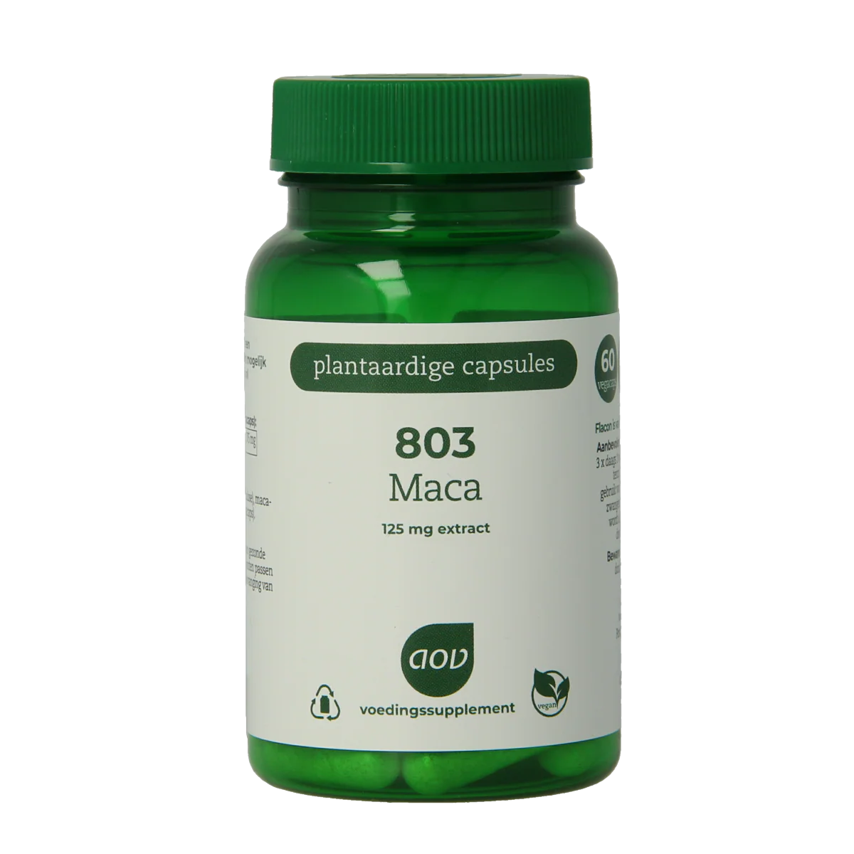 AOV 803 Maca 60.00 Vegetarische capsules