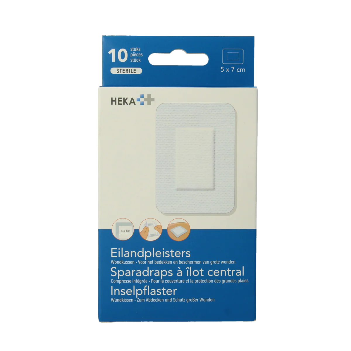 Hekaplast Border 5cm x 7cm 10.00 Stuks
