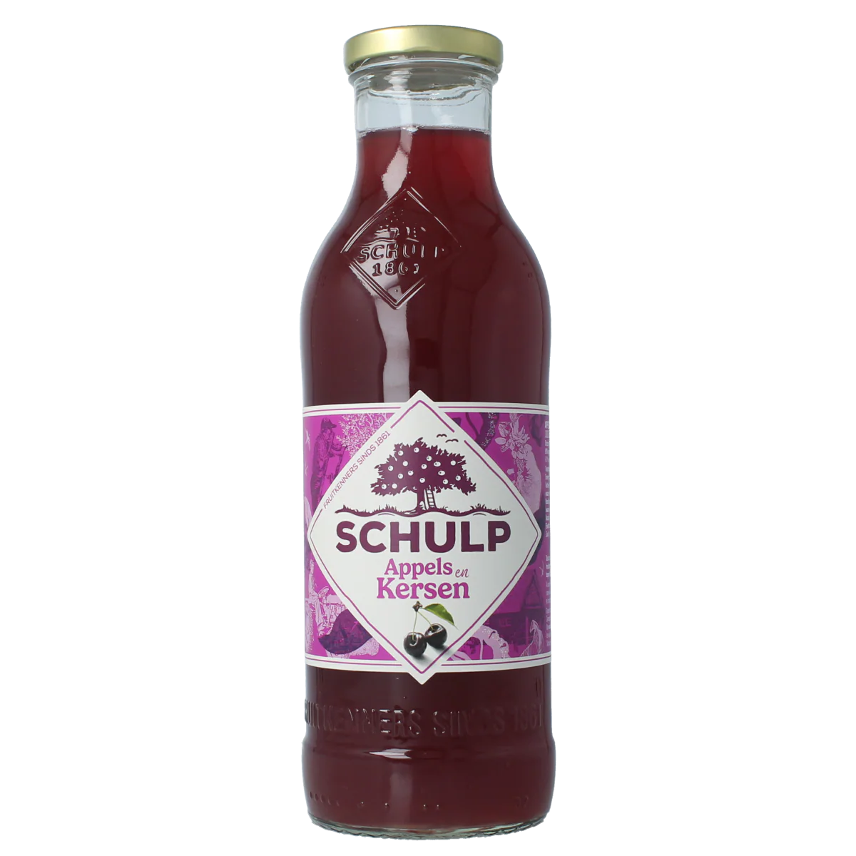 Schulp Appel & kersensap 750.00 Milliliter