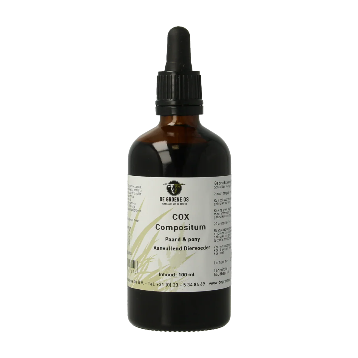 Groene Os Cox compositum paard/pony 100.00 Milliliter