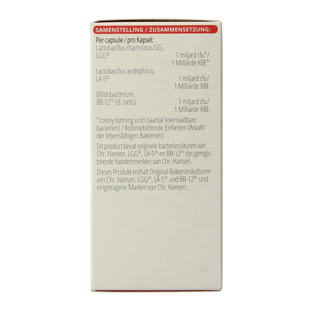Vitals Microbiol trio basis 60.00 Capsules