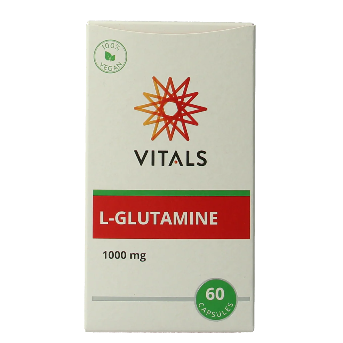 Vitals L-Glutamine 1000mg 60.00 Capsules
