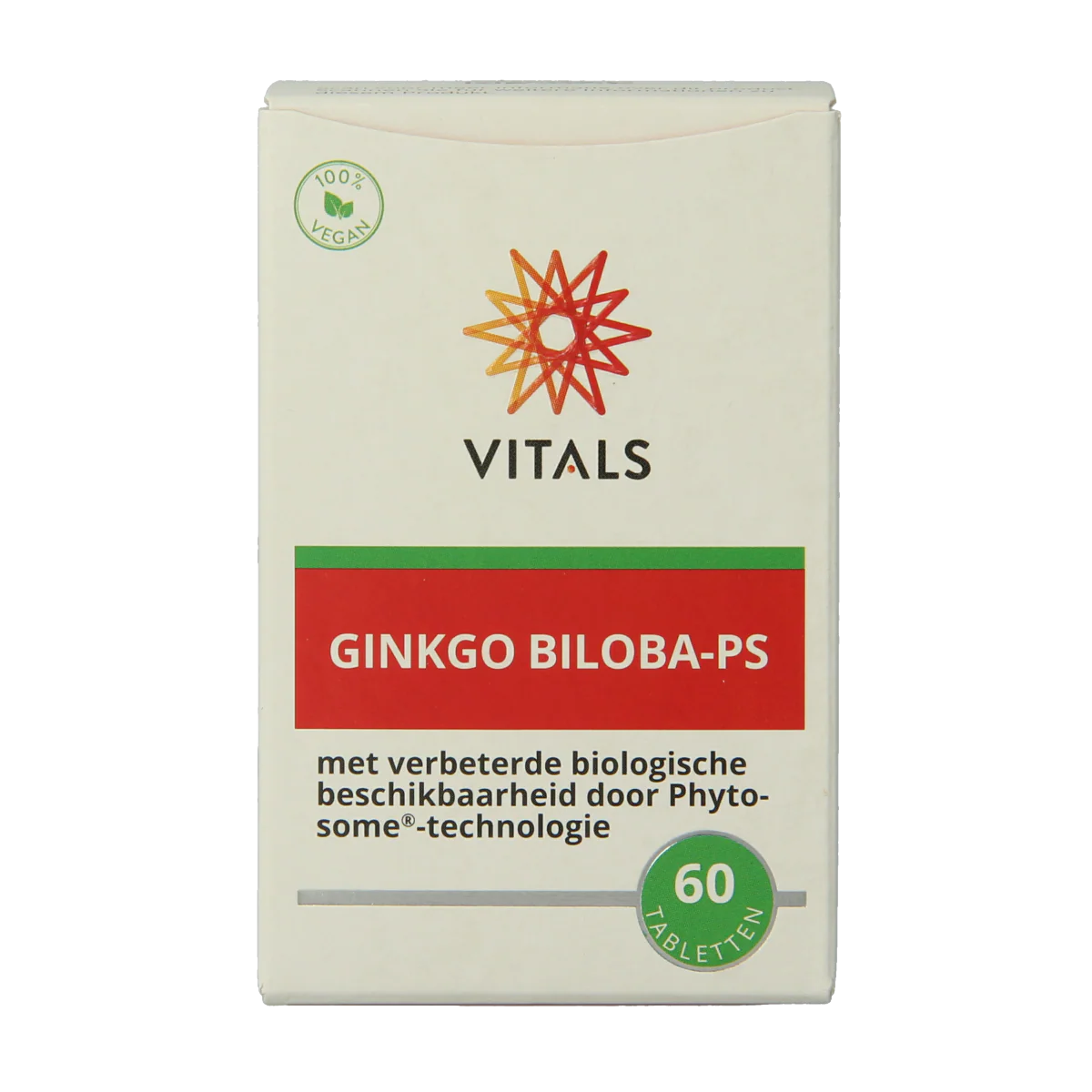 Vitals Ginkgo biloba PS 480 mg 60.00 Tabletten