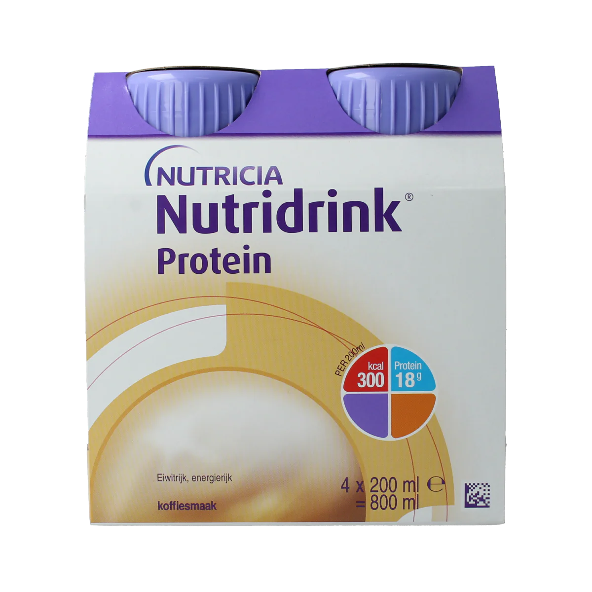 Nutridrink Protein koffie/mokka 200ml 4.00 Stuks