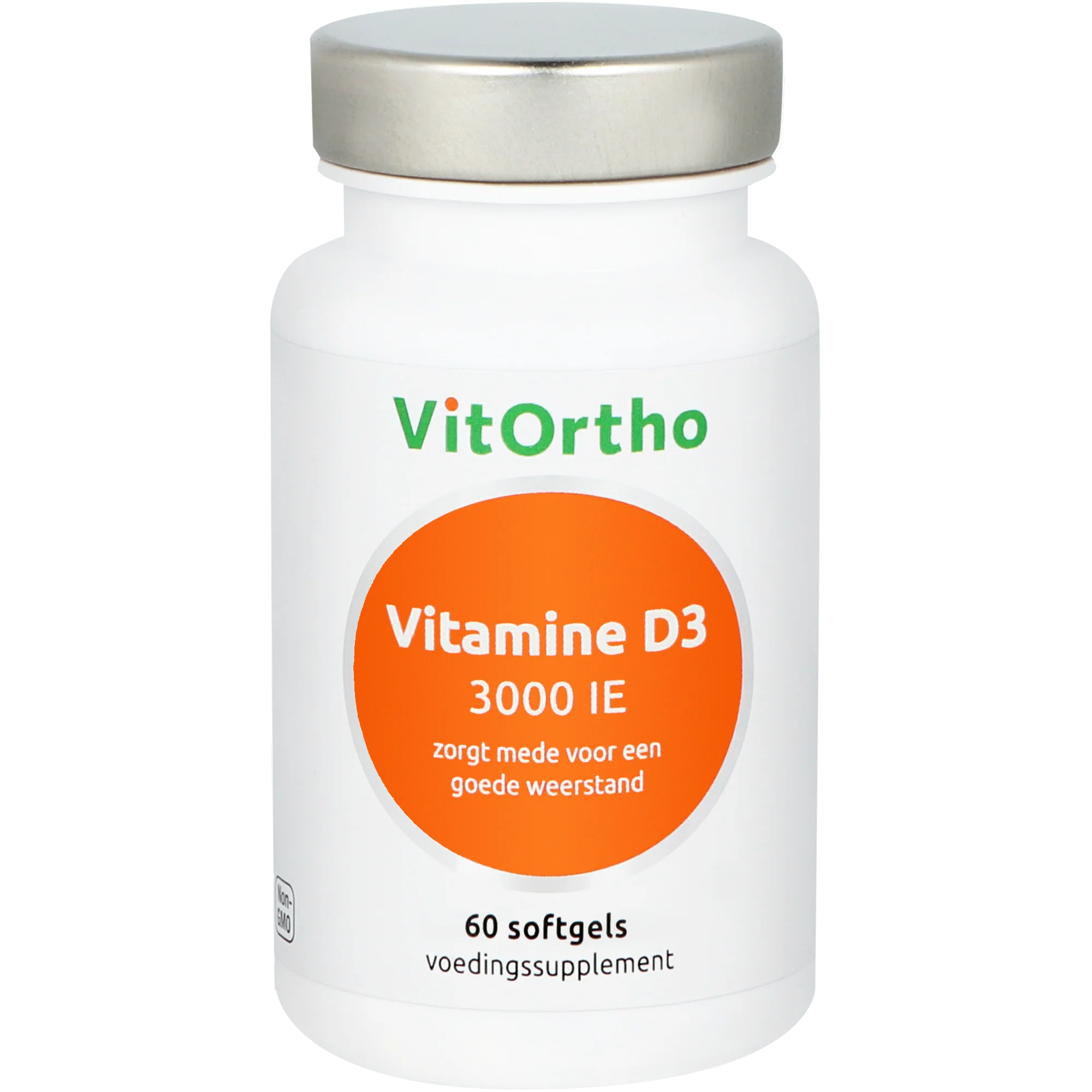 VitOrtho Vitamine D3 3000IE 60.00 Softgels