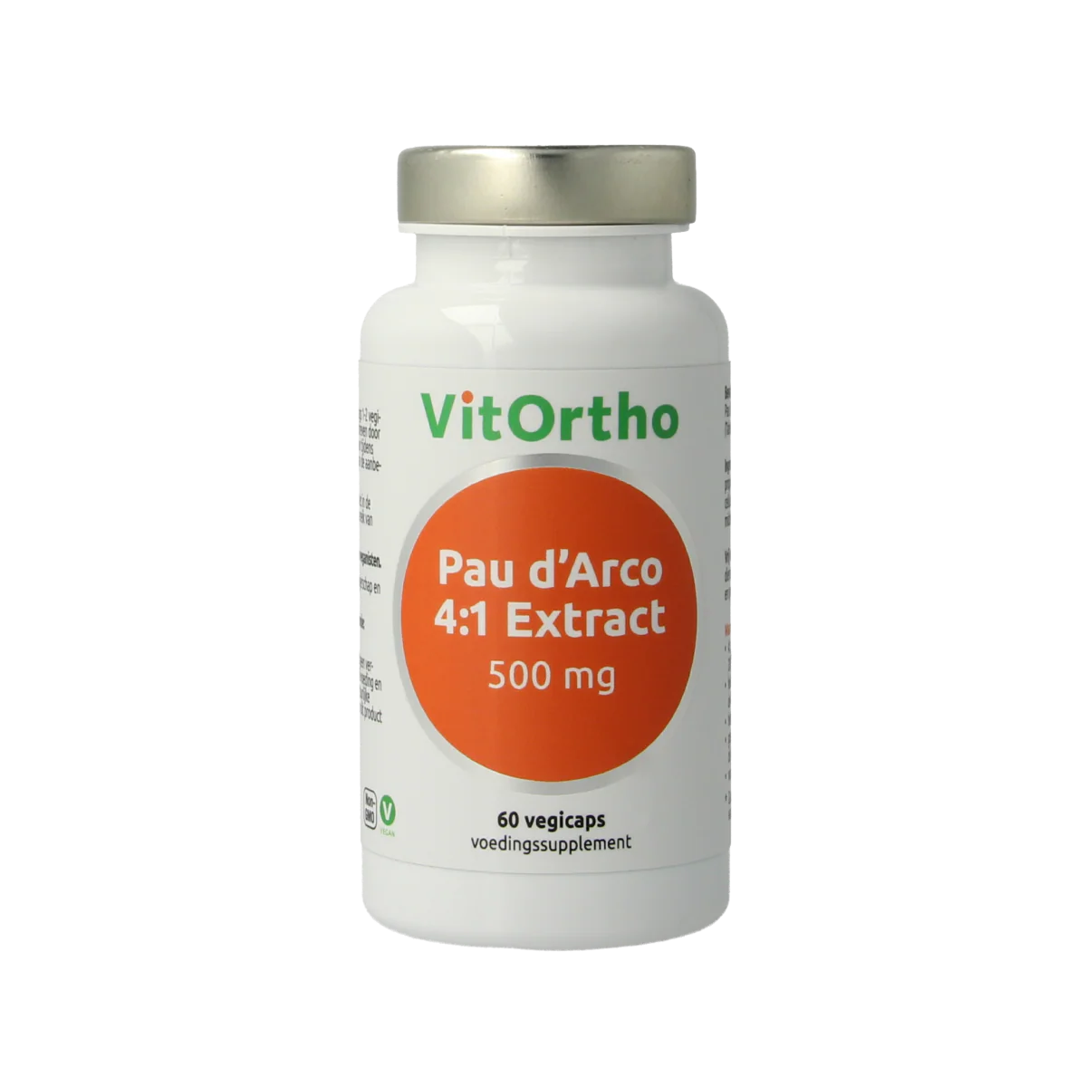 VitOrtho Pau d’arco extract 500mg 60.00 Vegetarische capsules