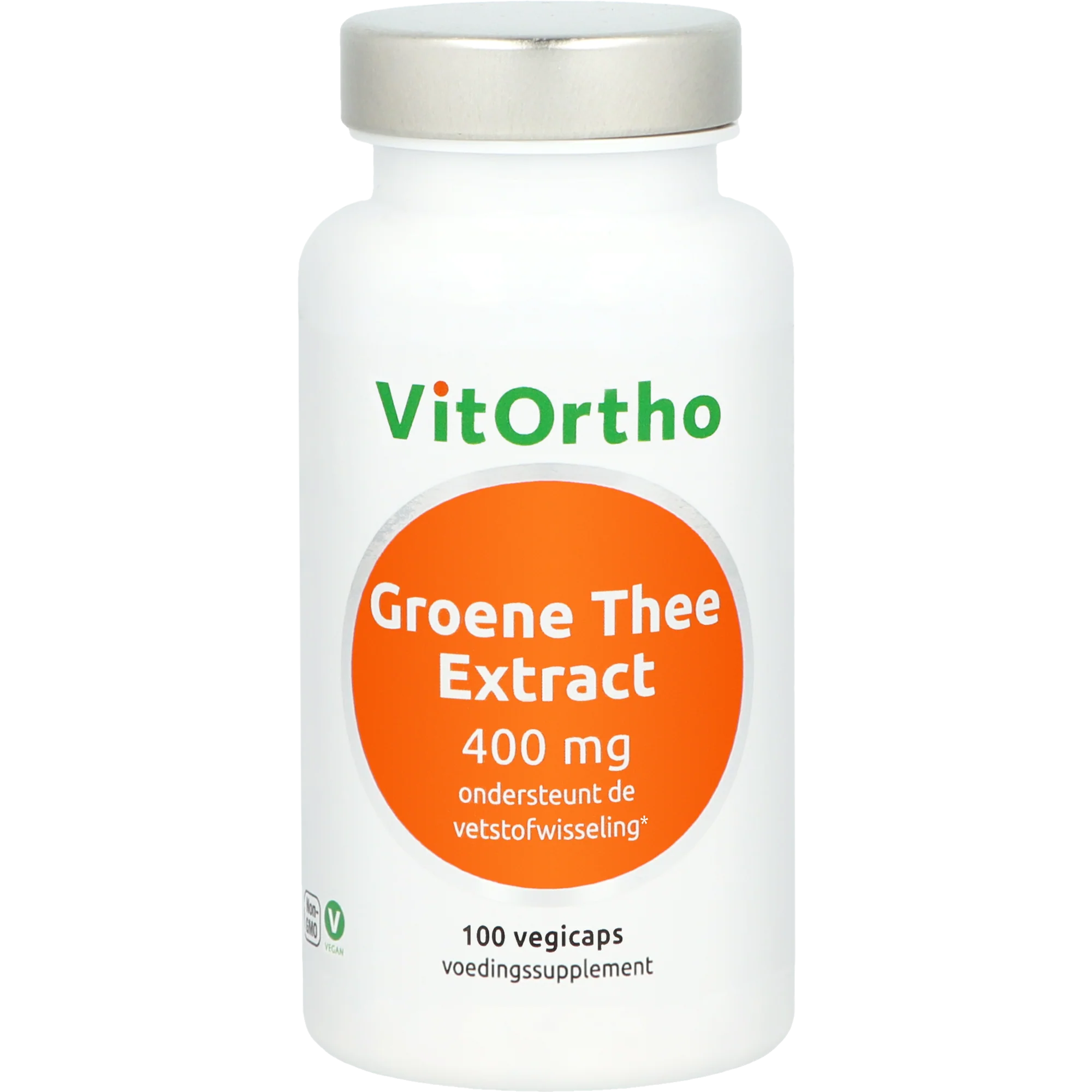 VitOrtho Groene thee extract 400 mg 100.00 Capsules