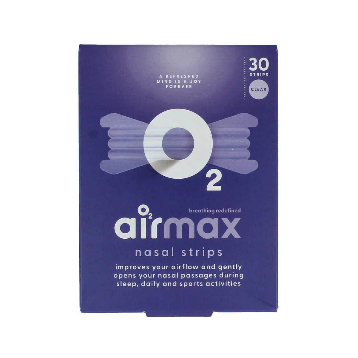 Airmax Nasal strip clear 30.00 Stuks
