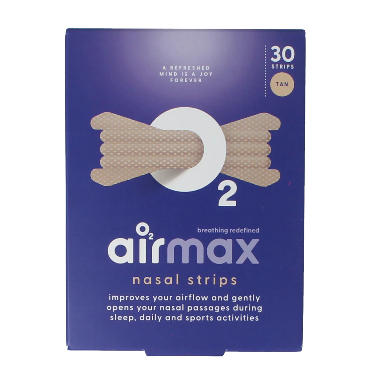 Airmax Nasal strips  tan 30.00 Stuks