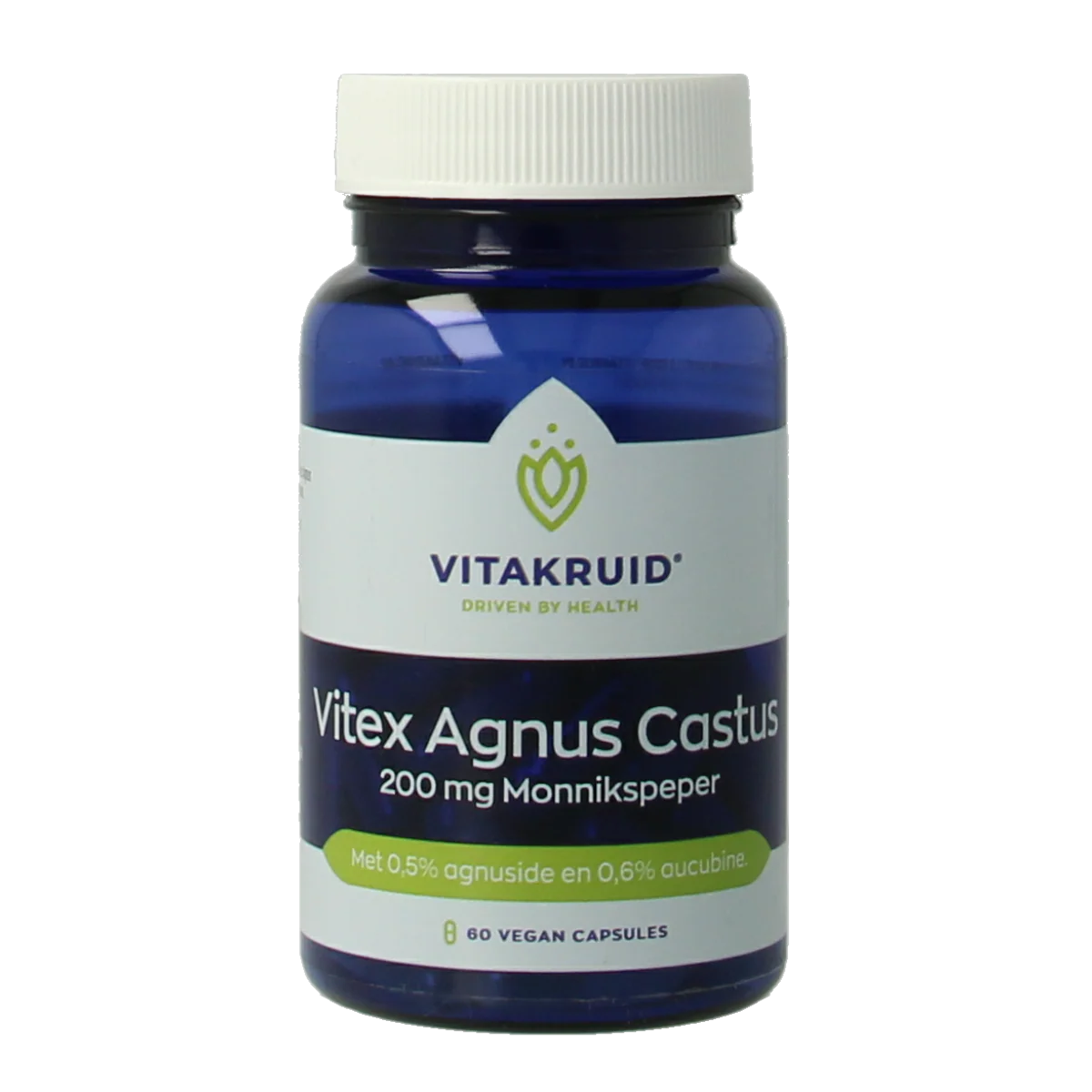 Vitakruid Vitex agnus castus 200mg monnikspeper 60.00 Vegetarische capsules