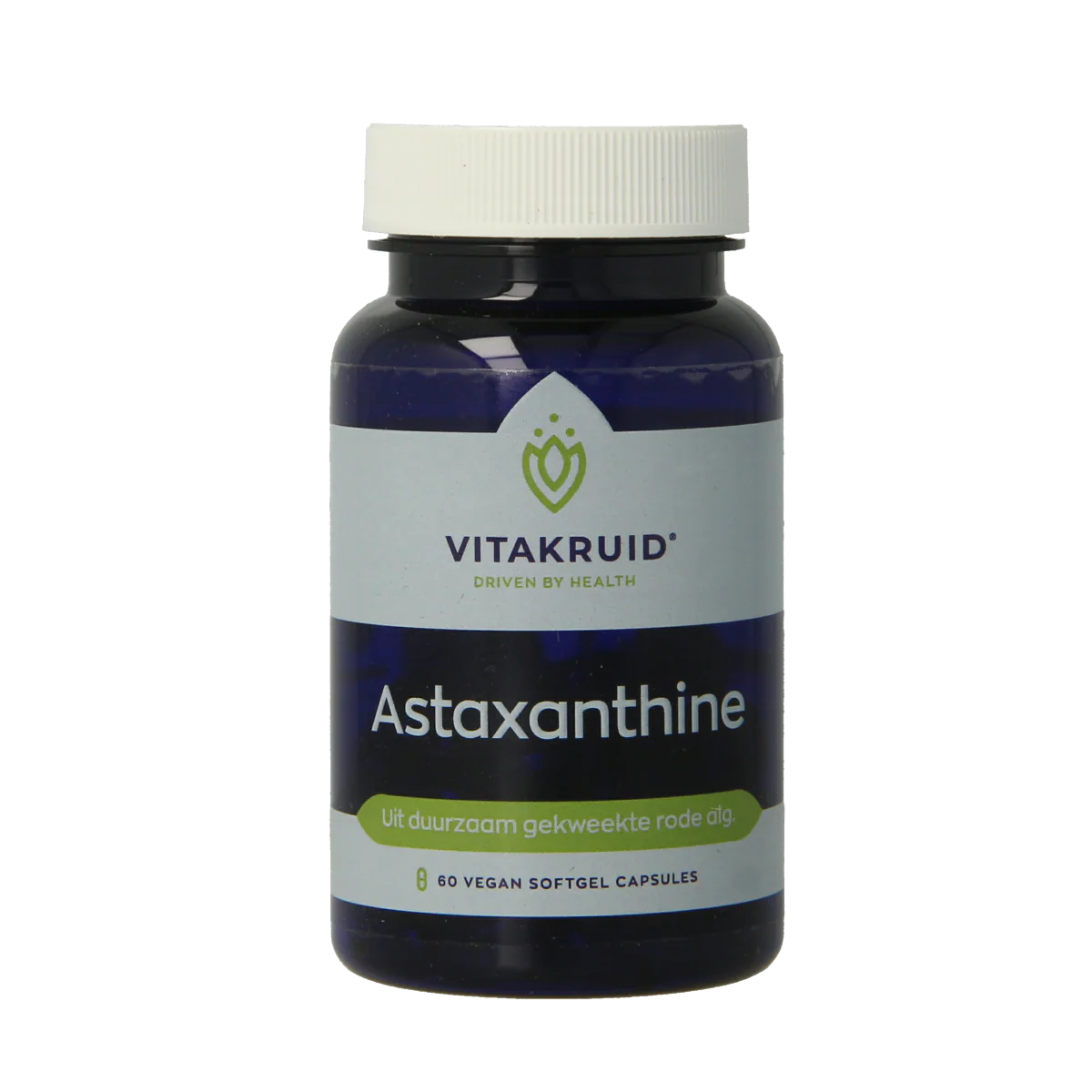 Vitakruid Astaxanthine Astapure 4mg duurzaam gekweekte alg 60.00 Vegetarische capsules