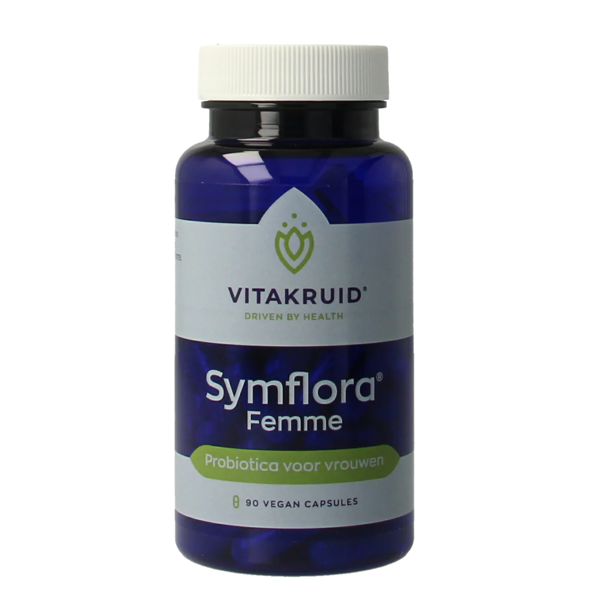 Vitakruid Symflora Femme Probiotica voor vrouwen 90.00 Vegetarische capsules