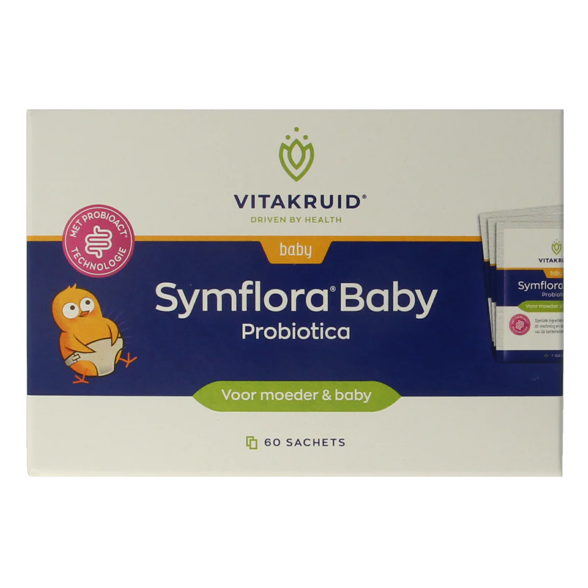 Vitakruid Symflora Baby Probiotica voor moeder & baby 60.00 Sachets