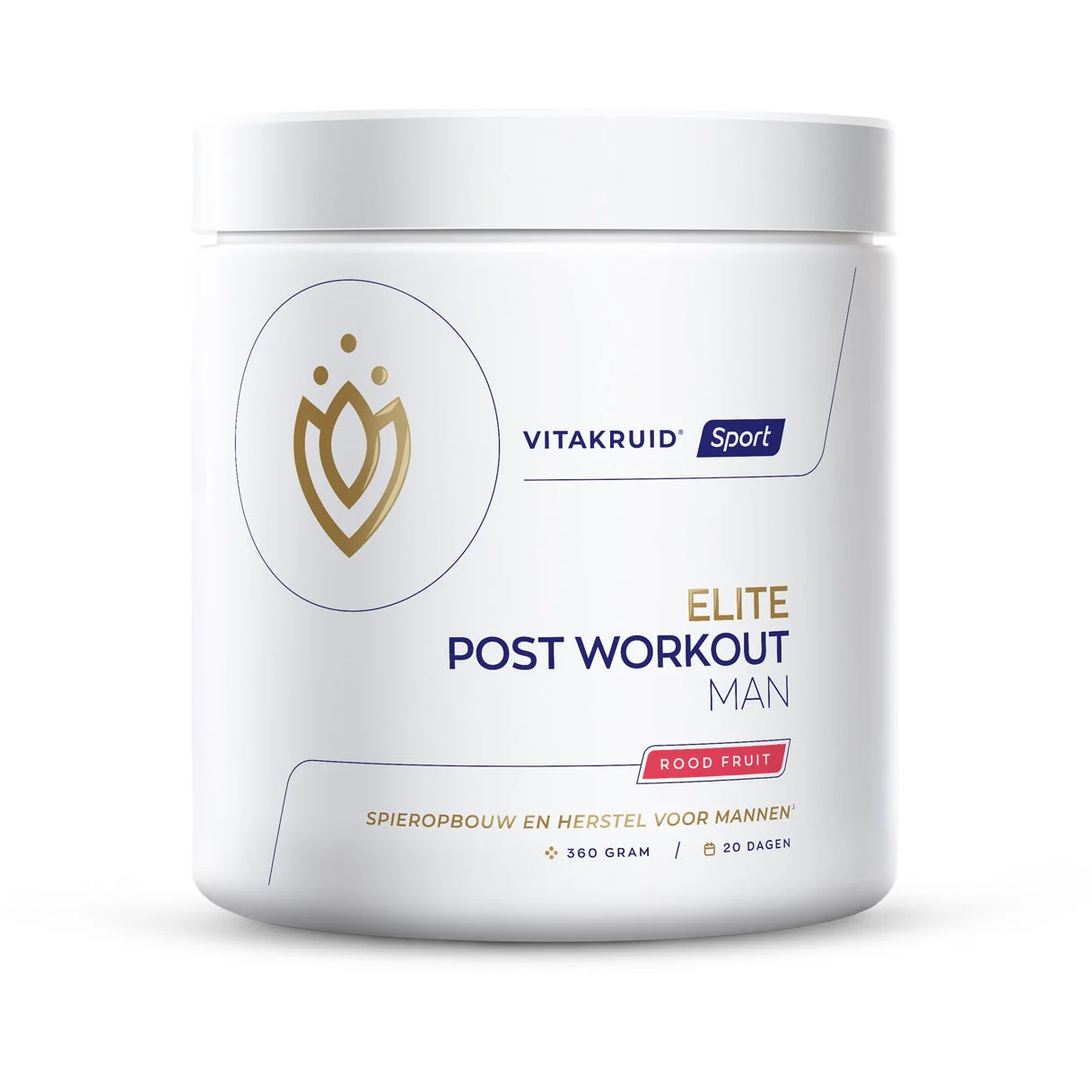 Vitakruid Elite post workout man BCAA 4:1:1 & elektrolyten 360 Gram
