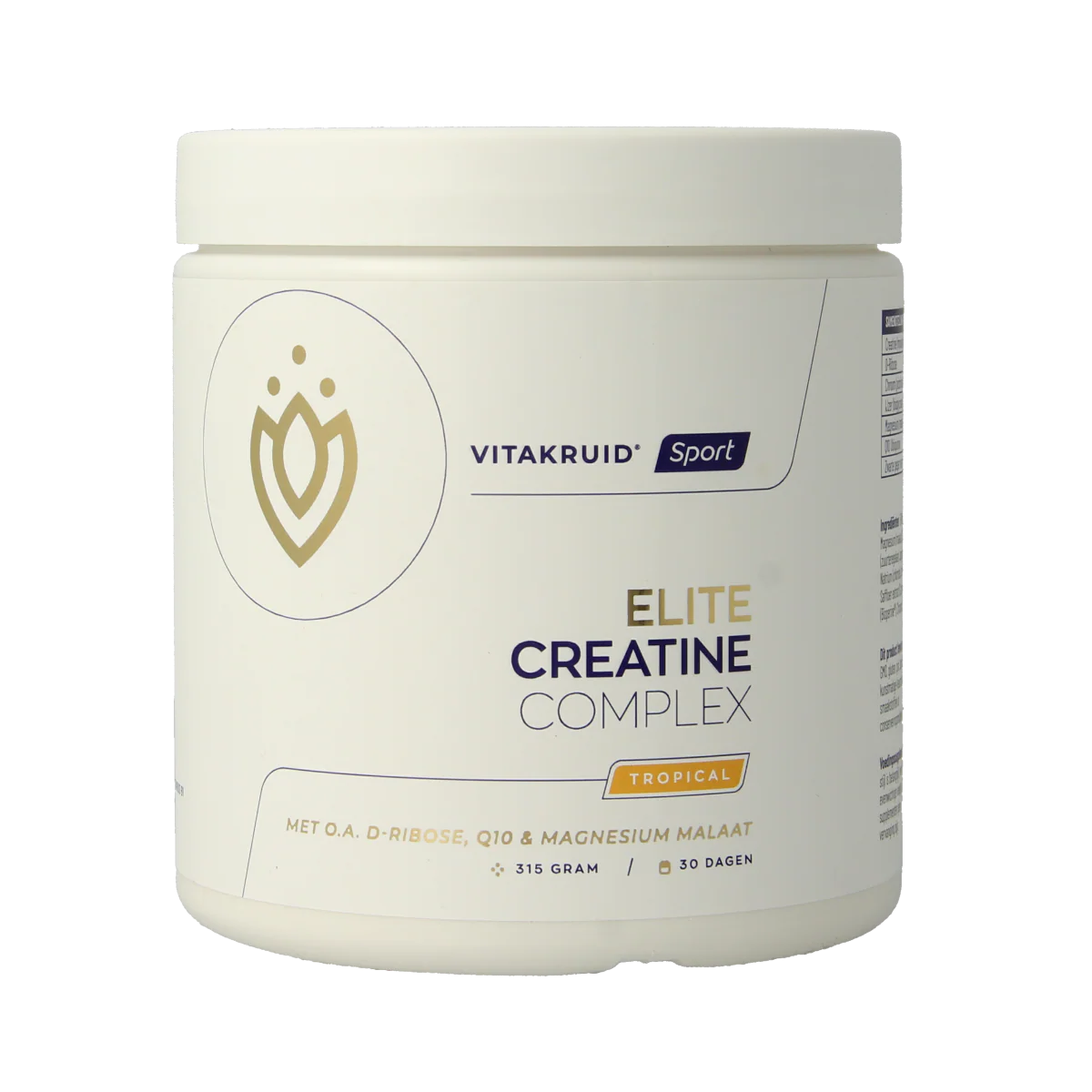 Vitakruid Elite Creatine Complex D-Ribose, Q10 & Magn Tropic 315.00 Gram