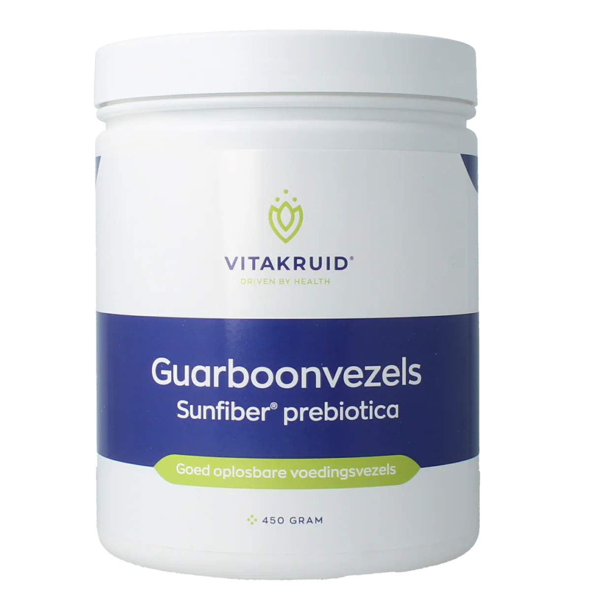 Vitakruid Guarboonvezels sunfiber hoogwaardige prebiotica 450.00 Gram