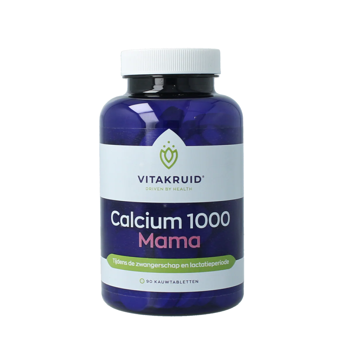 Vitakruid Calcium 1000 Mama zwangerschap & lactatieperiode 90.00 Tabletten