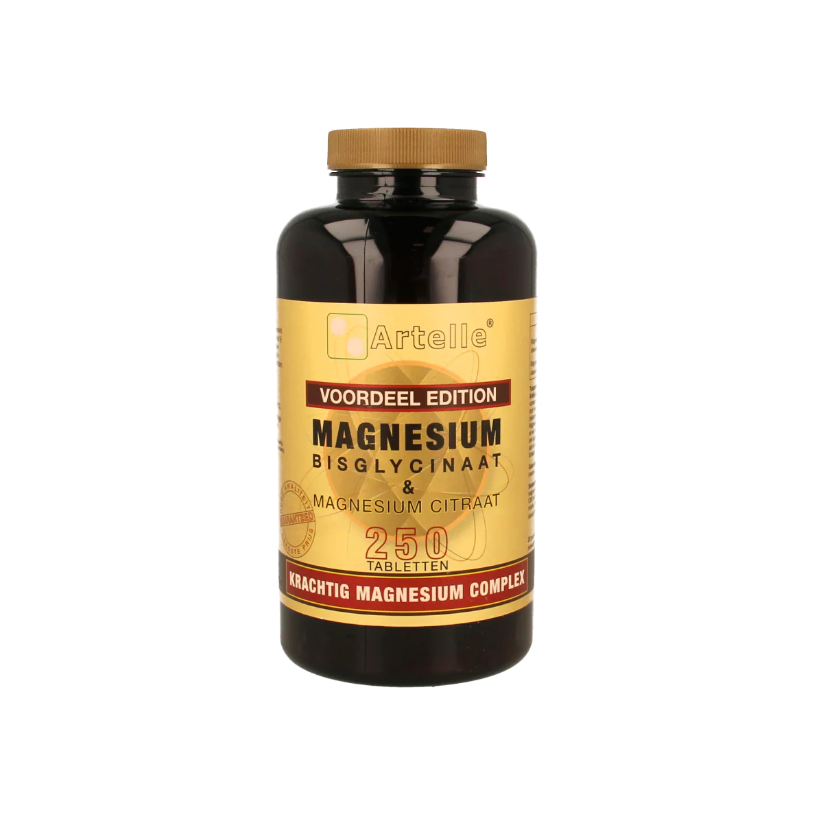 Artelle Magnesium bisglycinaat & citraat 250.00 Tabletten