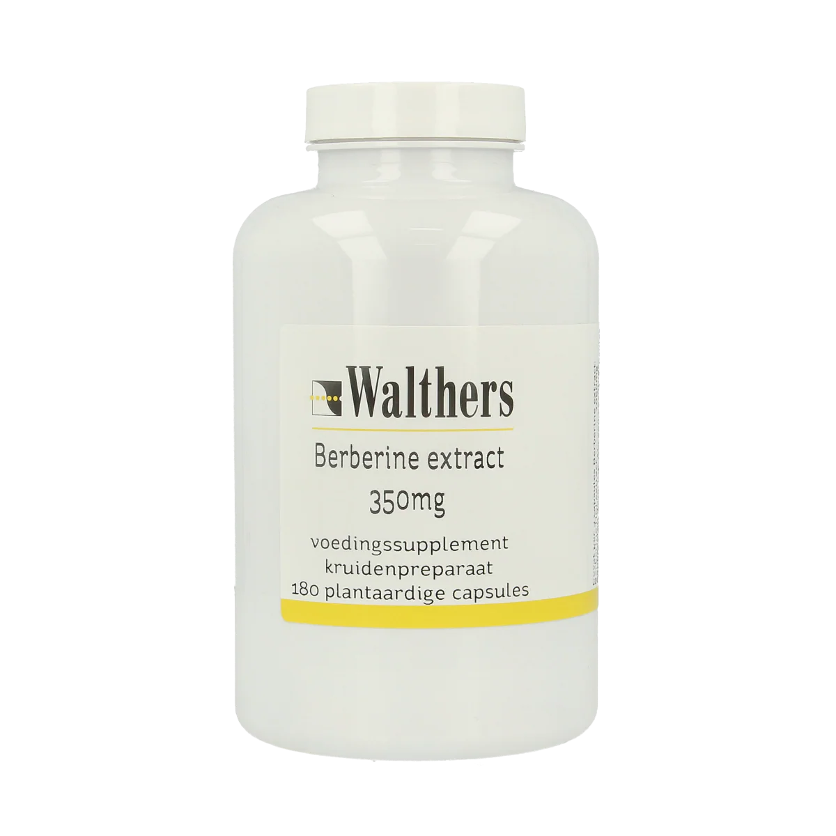 Walthers Berberine extract 350mg 180.00 Vegetarische capsules