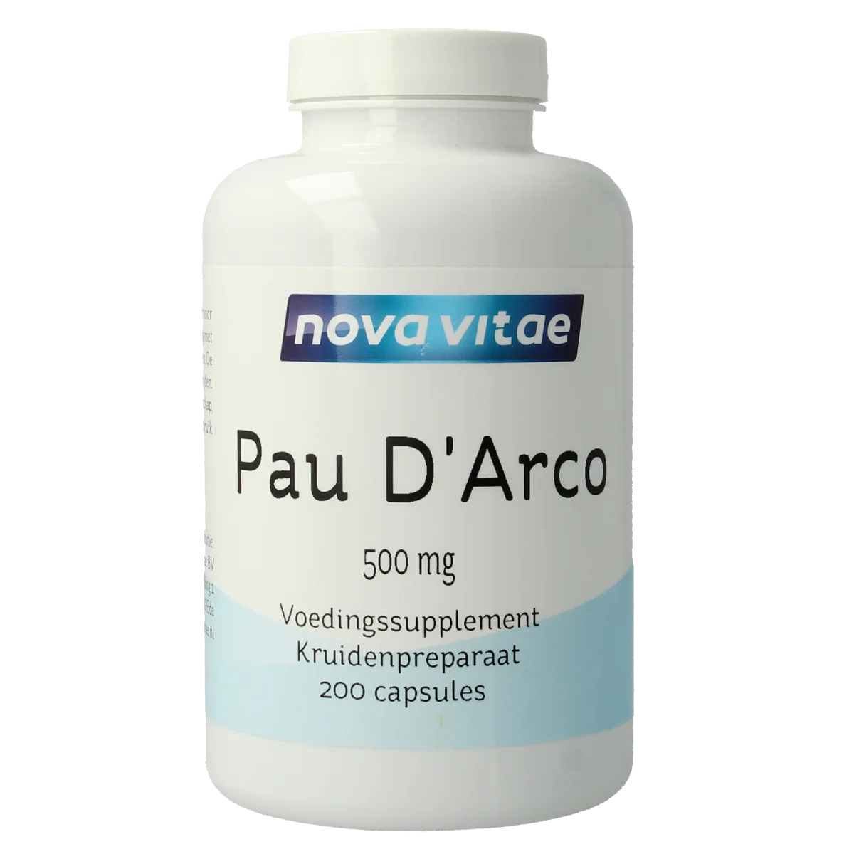Nova Vitae Pau d’arco 500mg extract 5:1 200.00 Capsules
