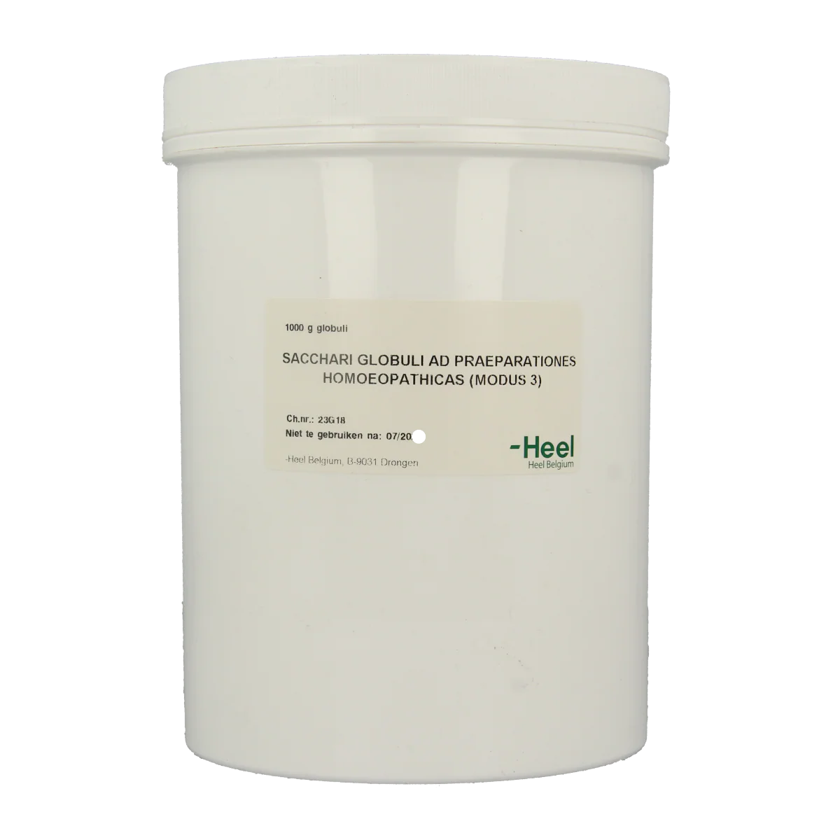 Homeoden Heel Saccharum off/placebo globulen 1.00 Kilogram