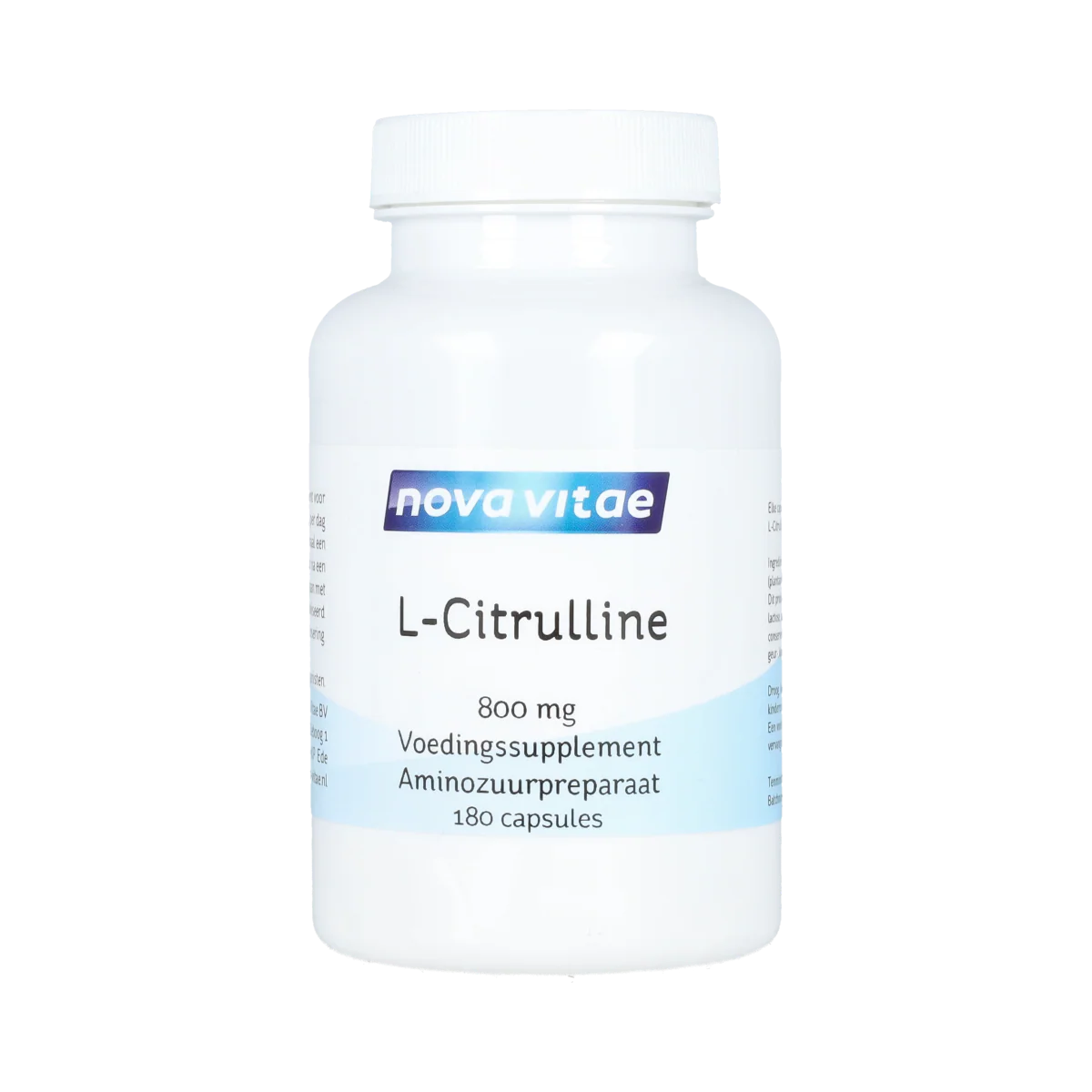 Nova Vitae L-Citrulline 800mg 180.00 Capsules
