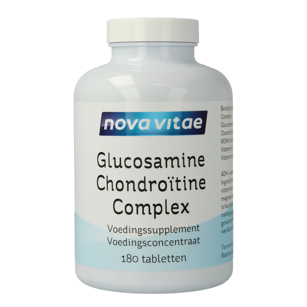 Nova Vitae Glucosamine chondroitine complex met MSM 180.00 Tabletten