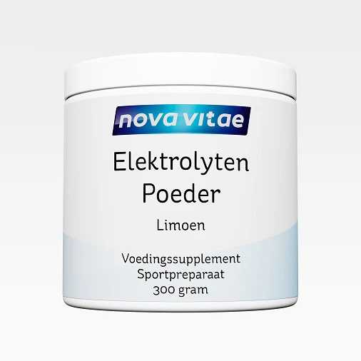 Nova Vitae Elektrolyten poeder limoen 300 Gram