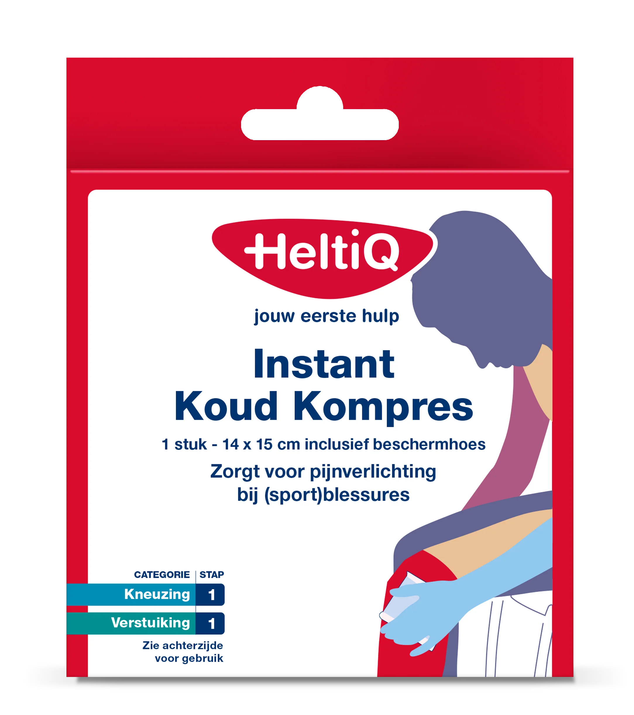 Heltiq Koud kompres instant 1.00 Stuks