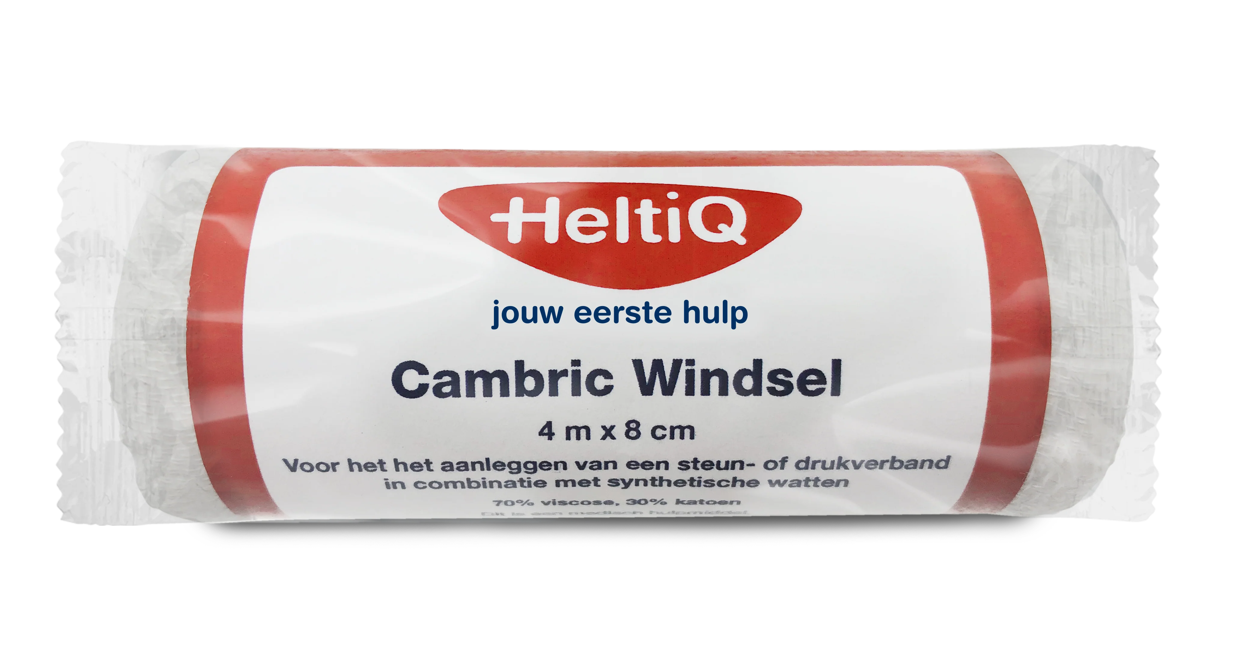 Heltiq Cambric windsel 4m x 8cm 1.00 Stuks