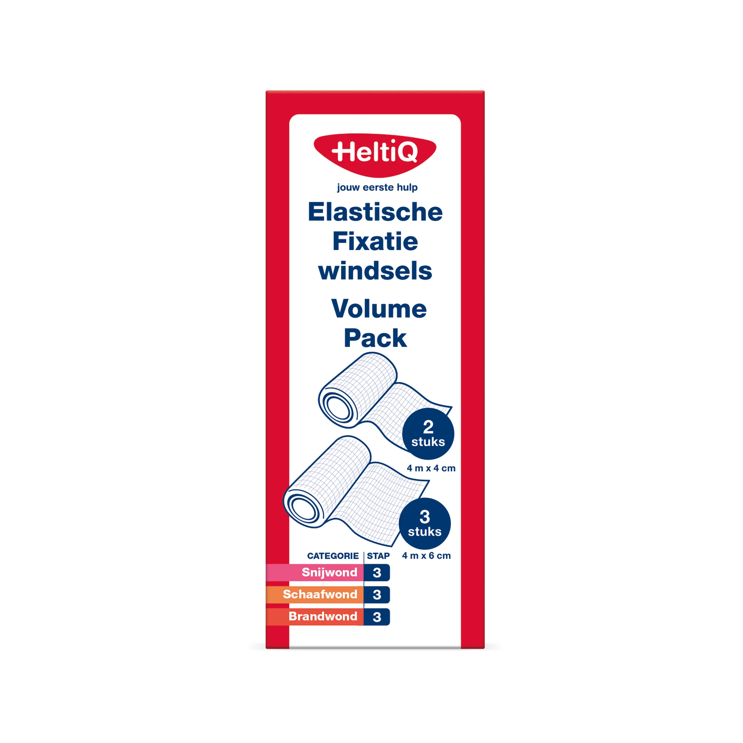 Heltiq Elastische fixatiewindsels volume pack 5.00 Stuks