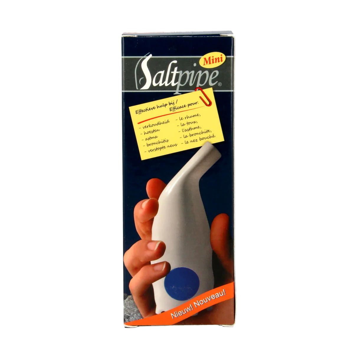 Saltpipe Mini zout inhalator met halitzout 25.00 Gram
