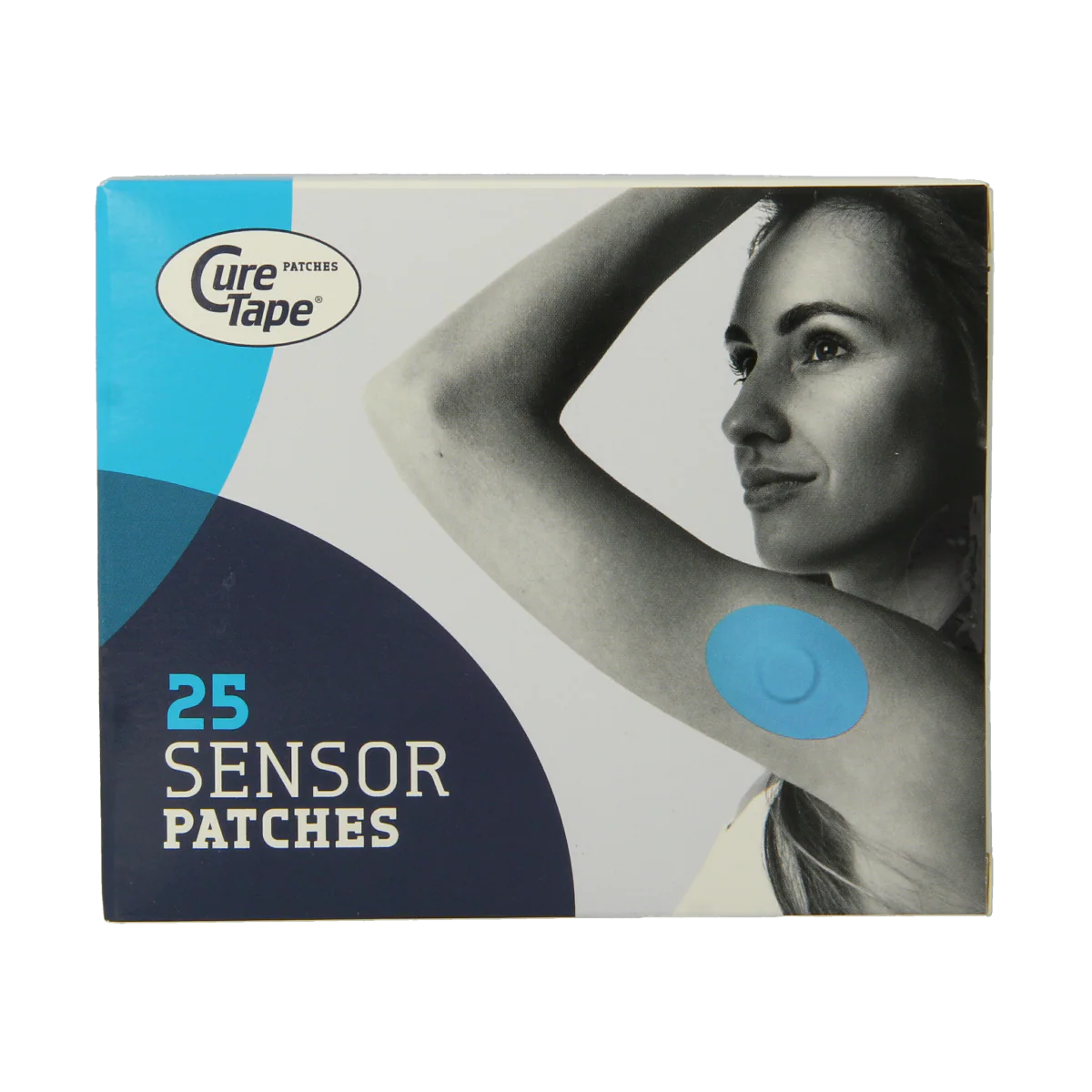 Cure Tape Sensor patch blue 25.00 Stuks