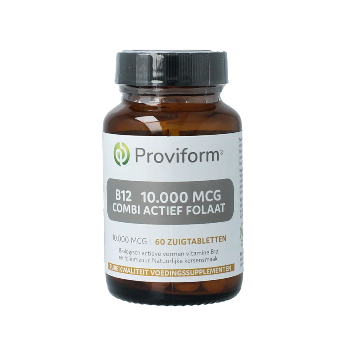 Proviform Vitamine B12 10.000mcg combi actief folaat 60.00 Zuigtabletten