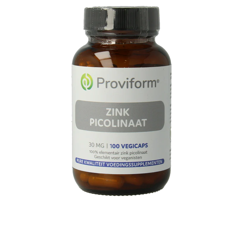 Proviform Zink picolinaat 30mg 100 Vegetarische capsules