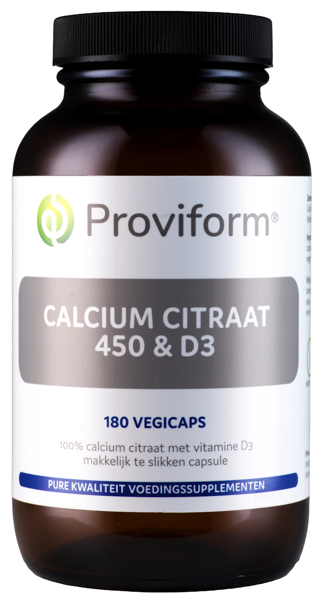 Proviform Calcium citraat 450 & D3 180.00 Vegetarische capsules